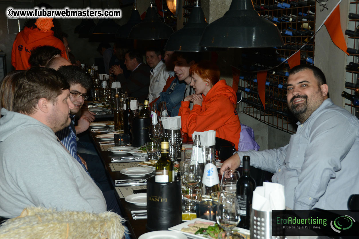 Leaseweb Dinner at Bar Italia