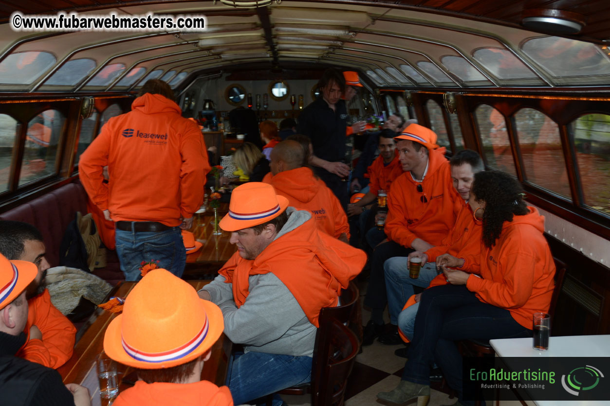 Leaseweb's Pre-Queensday Cruise