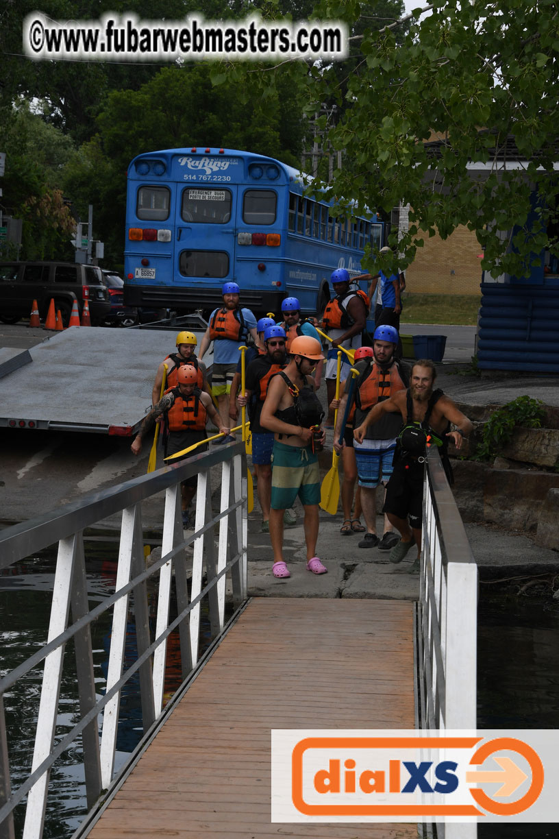 Wet Kick-off BBQ and Rafting