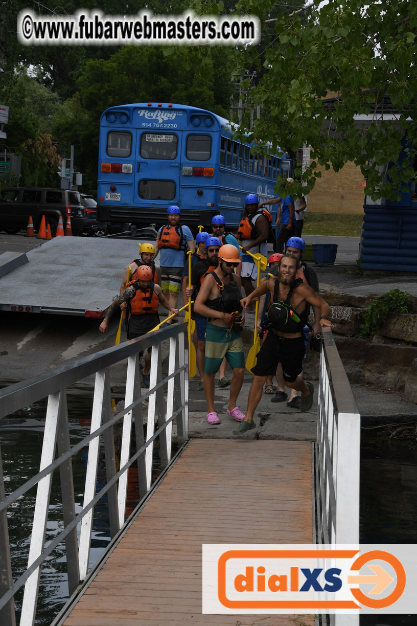 Wet Kick-off BBQ and Rafting