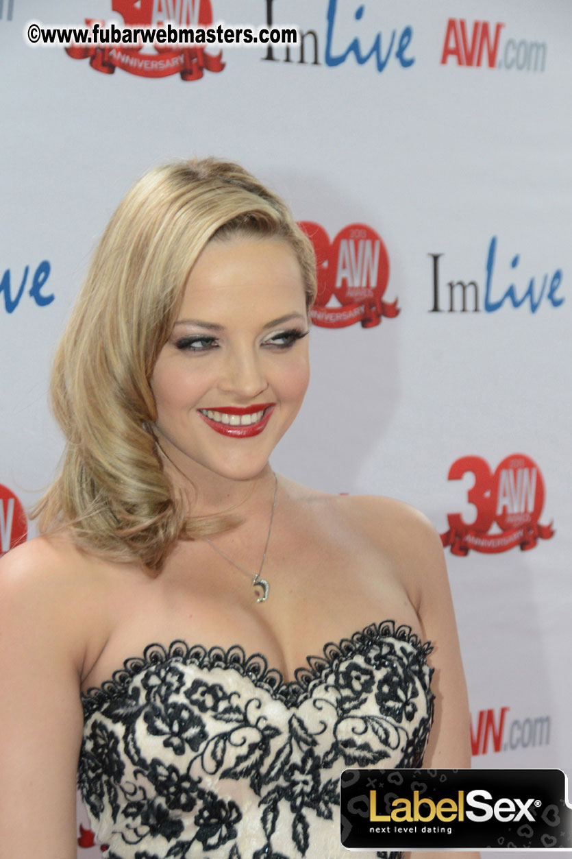 Red Carpet Arrivals for the AVN Awards