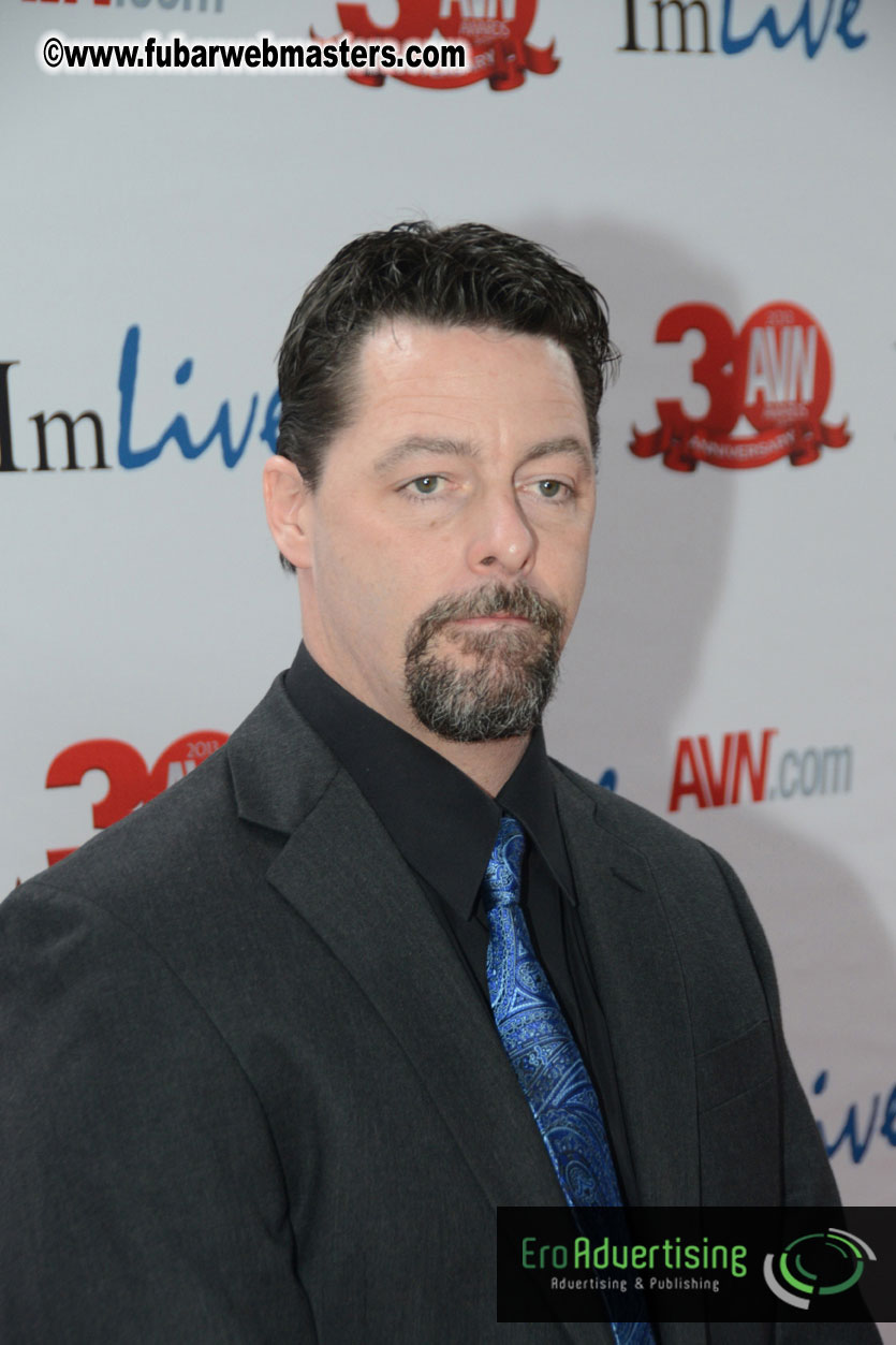 Red Carpet Arrivals for the AVN Awards