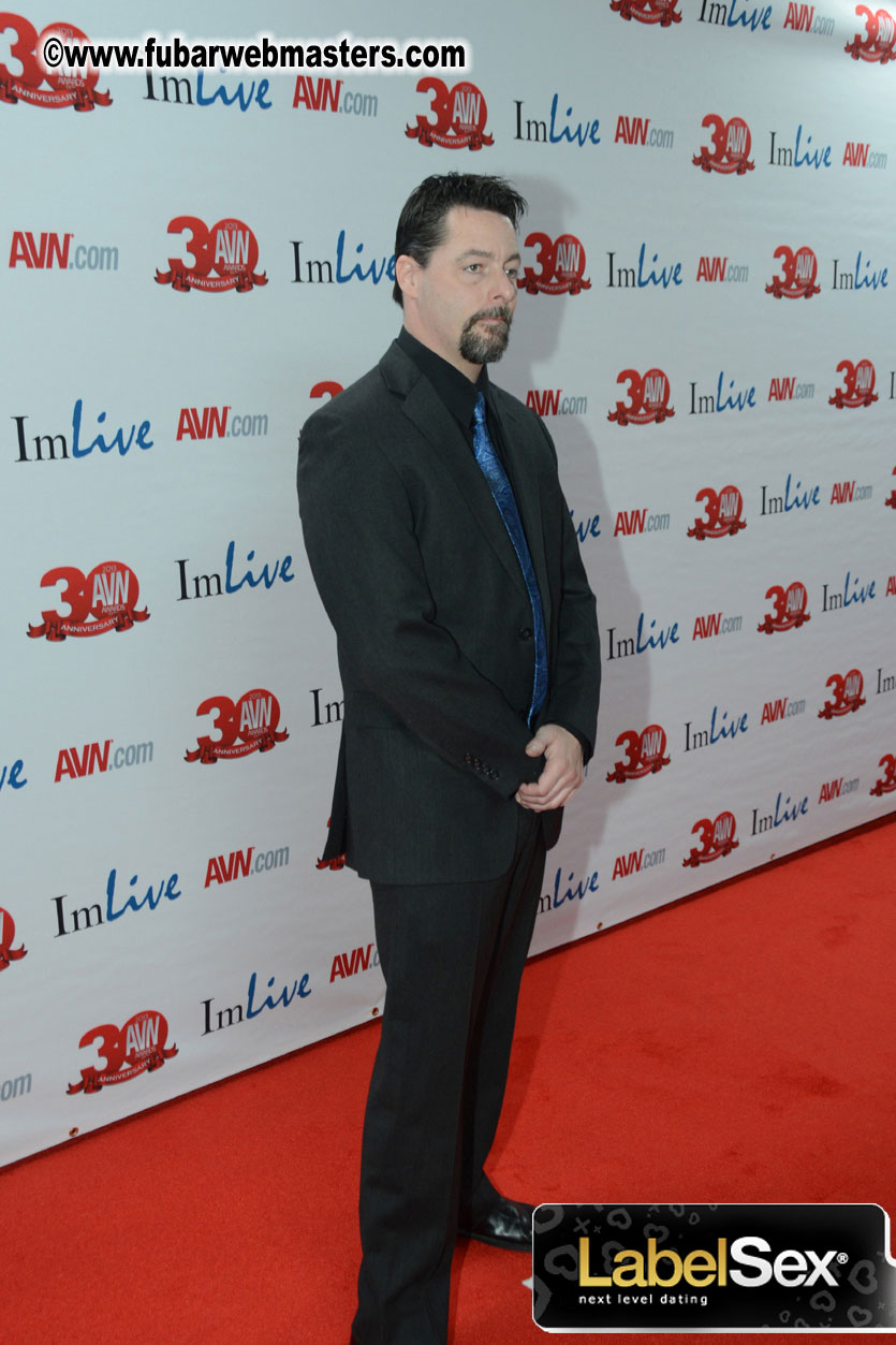 Red Carpet Arrivals for the AVN Awards