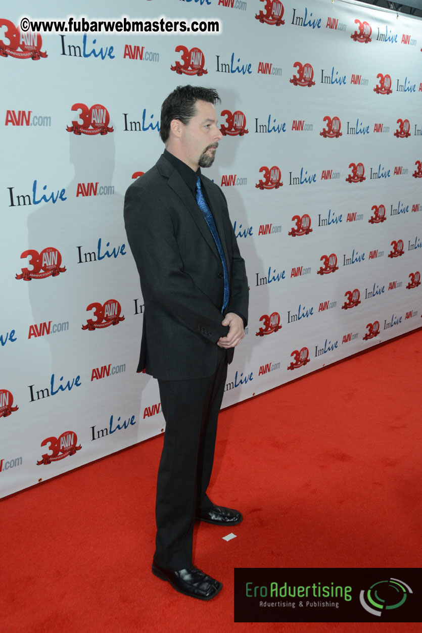 Red Carpet Arrivals for the AVN Awards