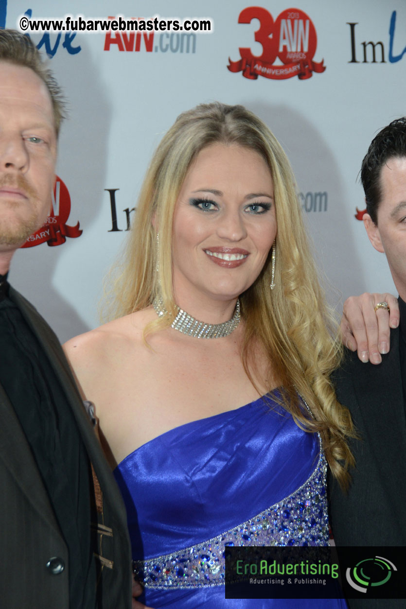 Red Carpet Arrivals for the AVN Awards