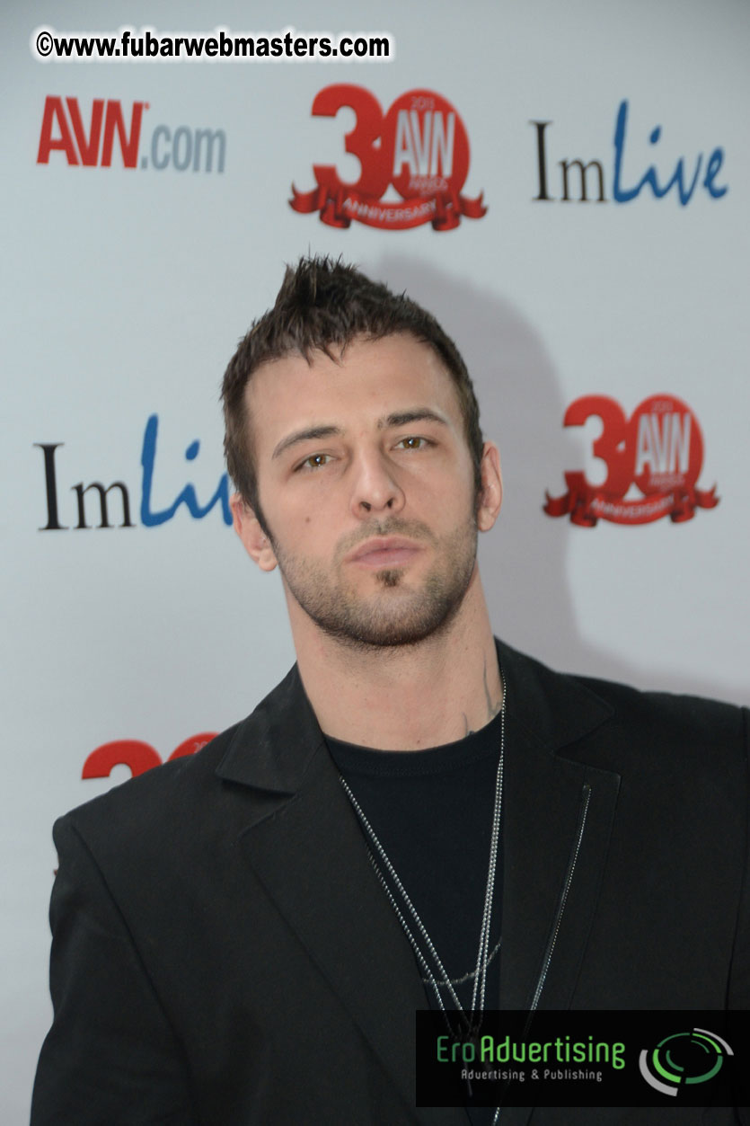 Red Carpet Arrivals for the AVN Awards