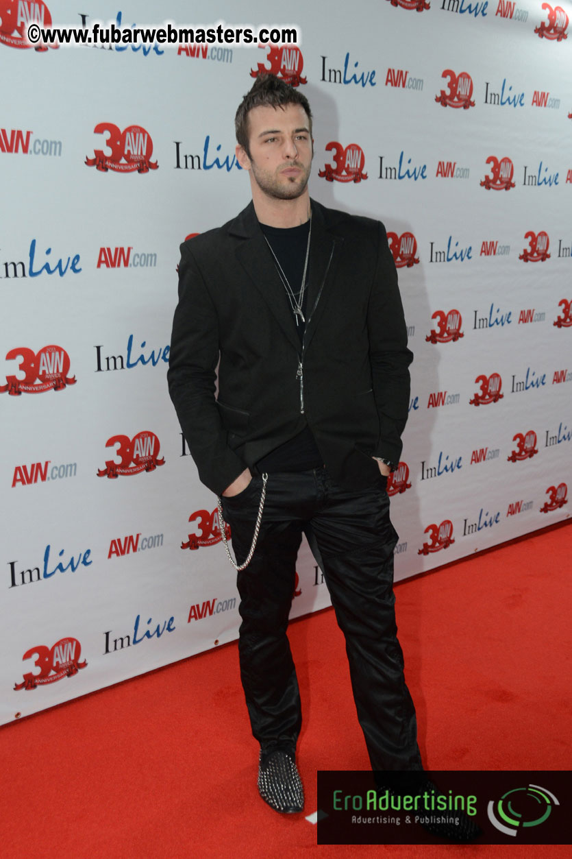 Red Carpet Arrivals for the AVN Awards