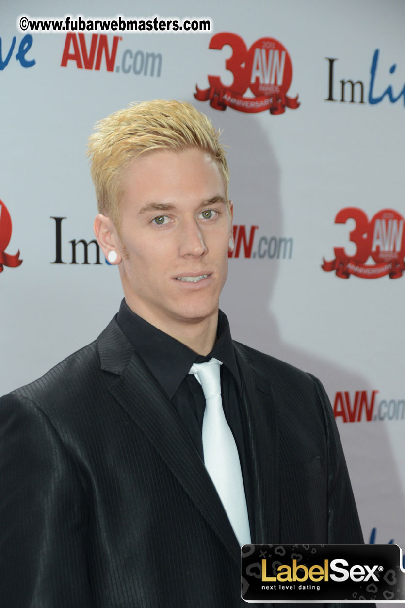 Red Carpet Arrivals for the AVN Awards