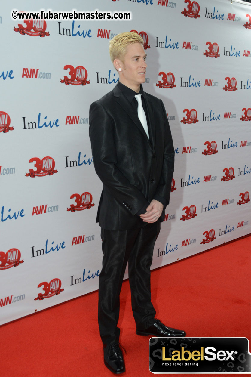 Red Carpet Arrivals for the AVN Awards