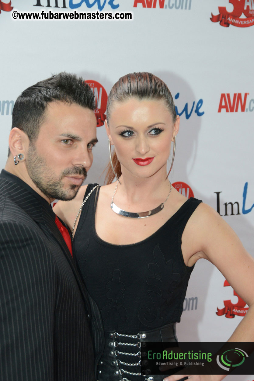 Red Carpet Arrivals for the AVN Awards