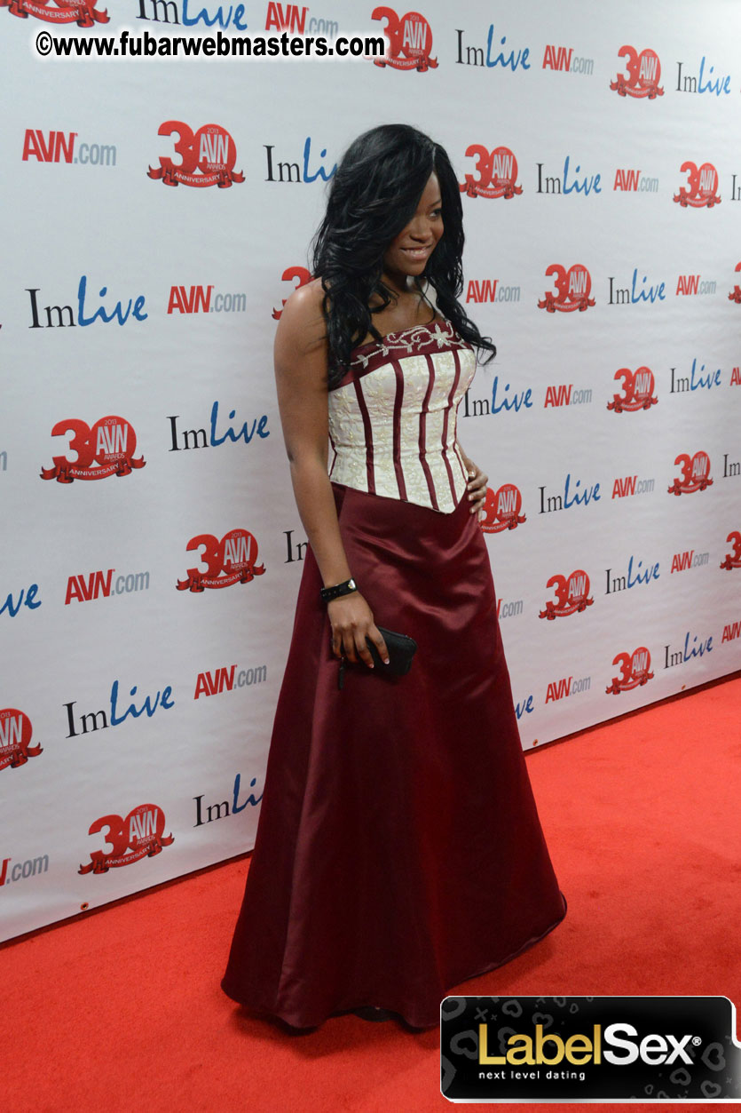 Red Carpet Arrivals for the AVN Awards