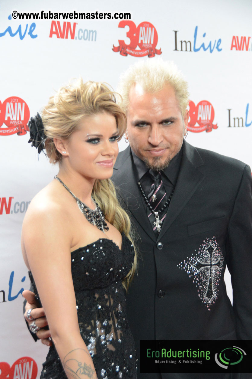 Red Carpet Arrivals for the AVN Awards