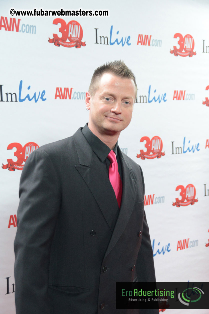 Red Carpet Arrivals for the AVN Awards