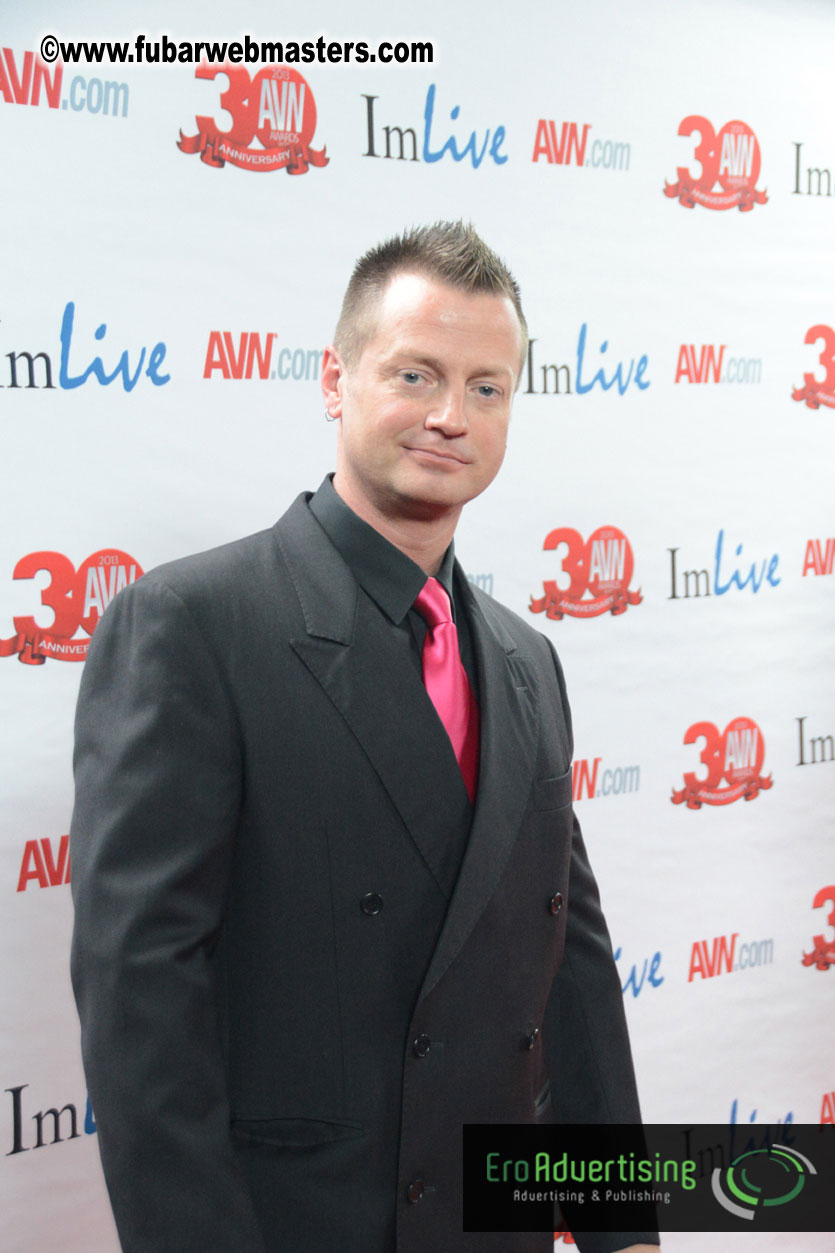 Red Carpet Arrivals for the AVN Awards