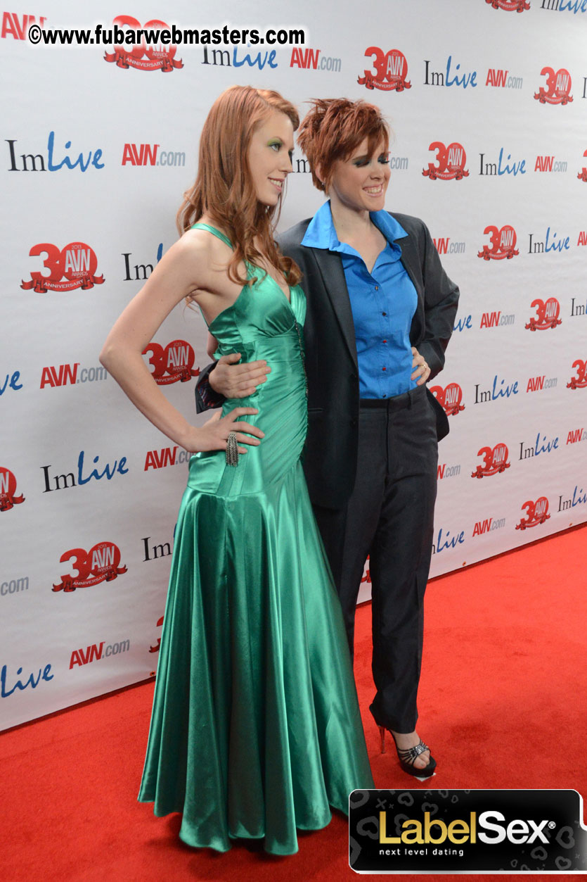 Red Carpet Arrivals for the AVN Awards