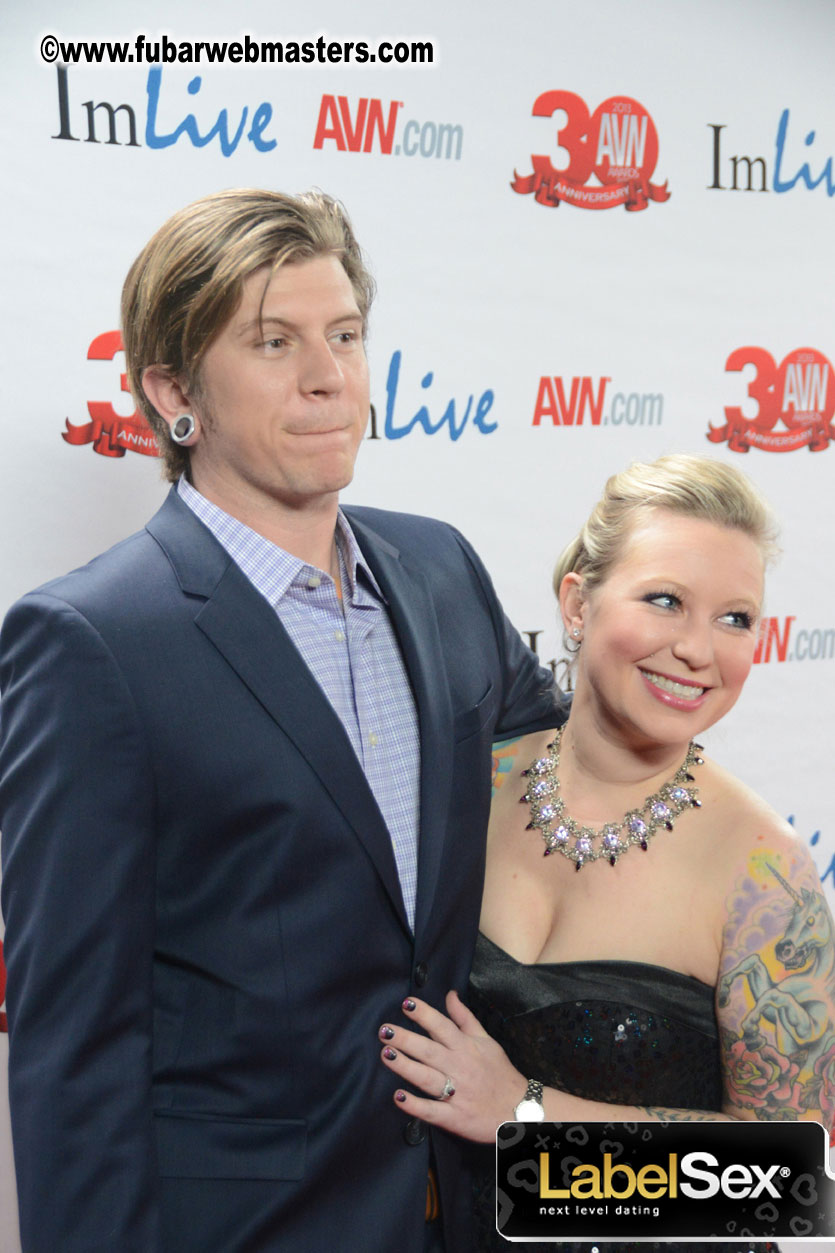 Red Carpet Arrivals for the AVN Awards