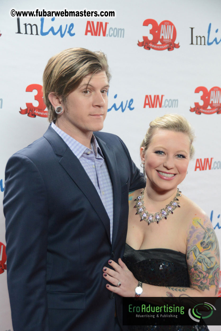 Red Carpet Arrivals for the AVN Awards