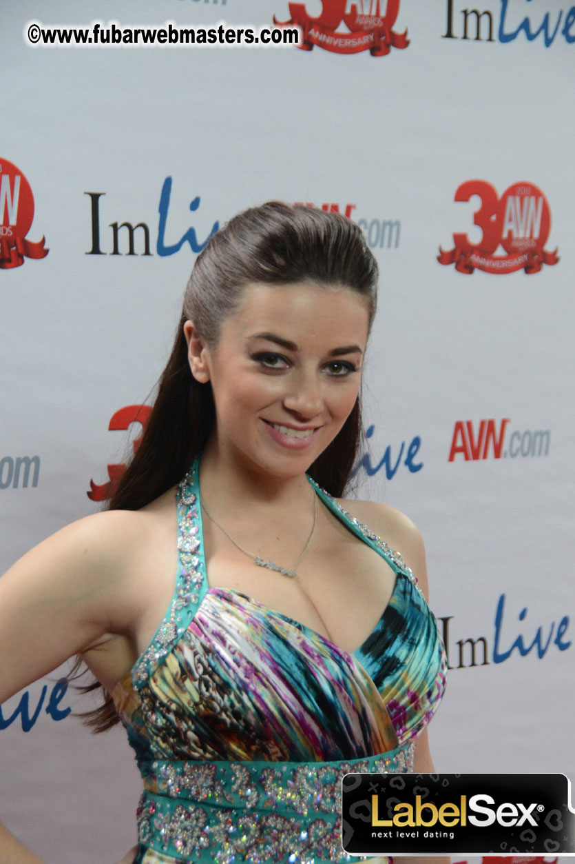 Red Carpet Arrivals for the AVN Awards