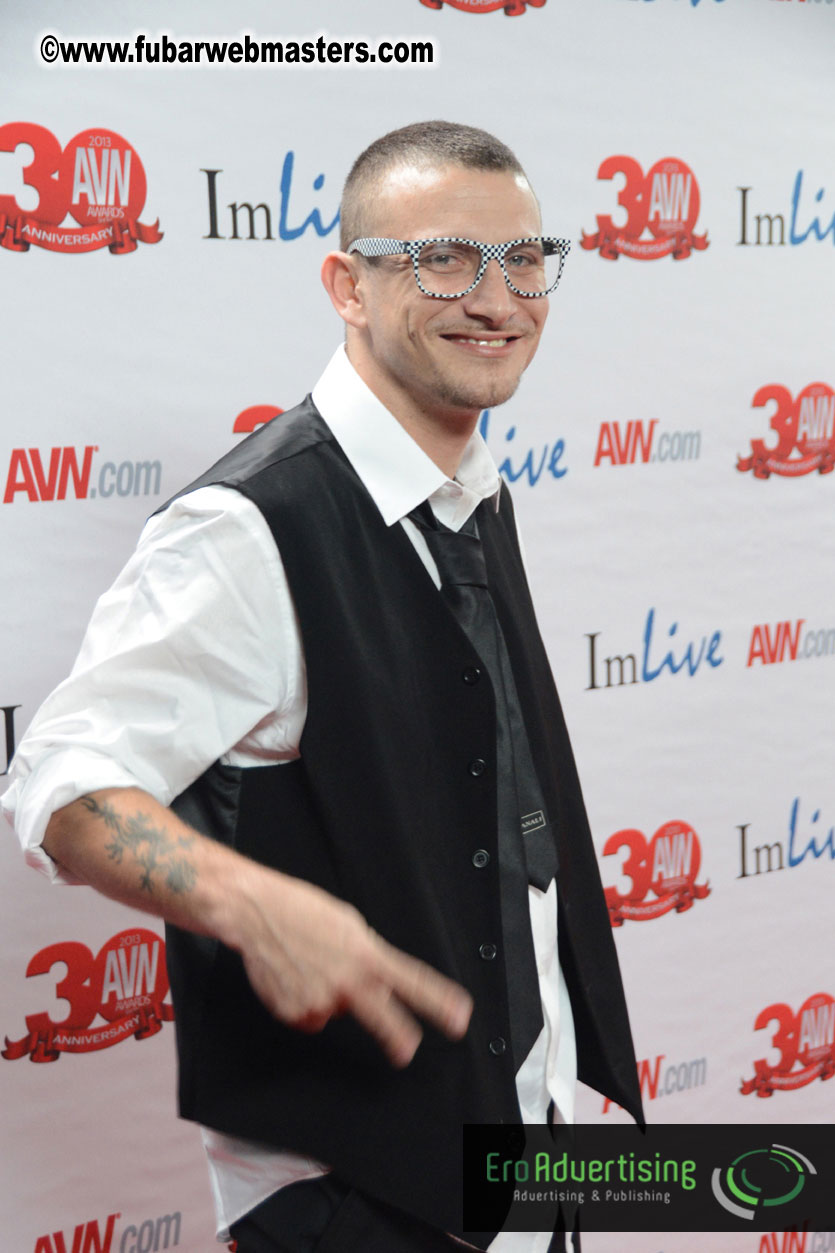 Red Carpet Arrivals for the AVN Awards