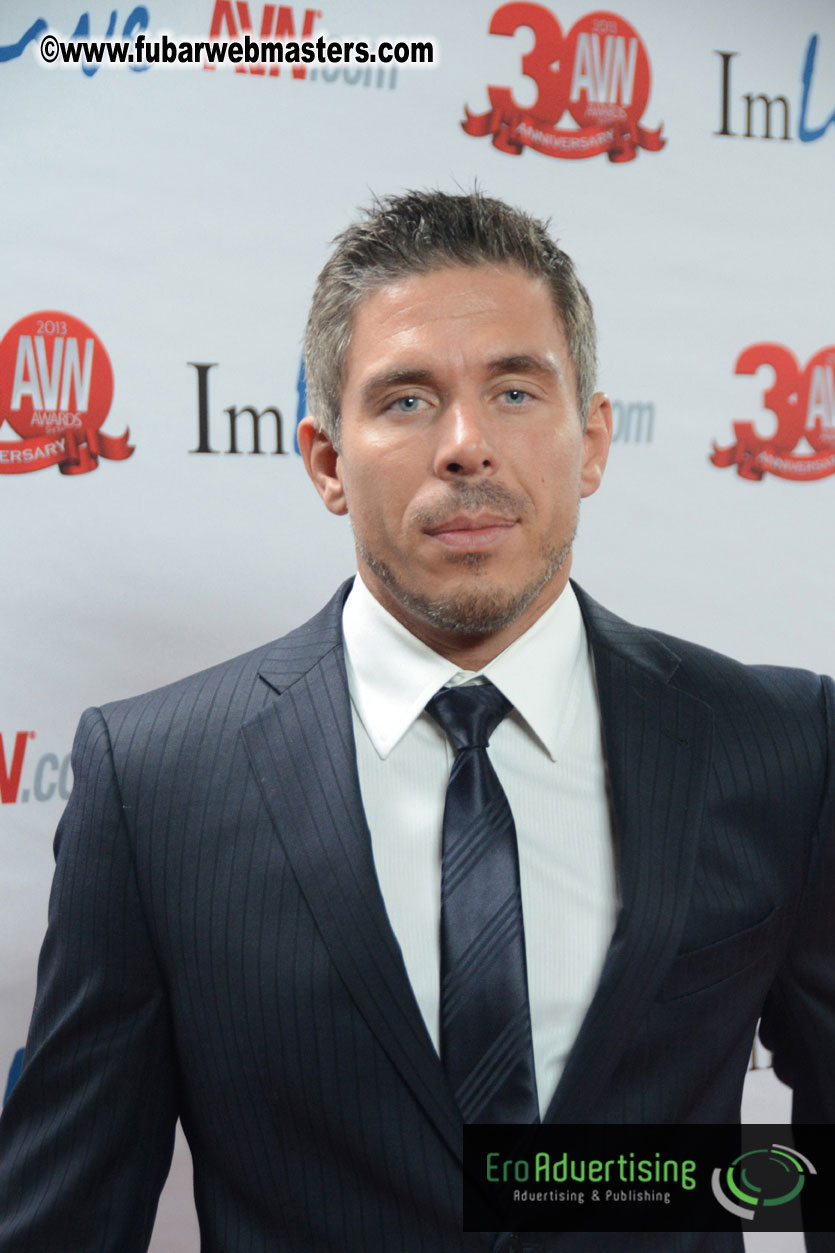 Red Carpet Arrivals for the AVN Awards