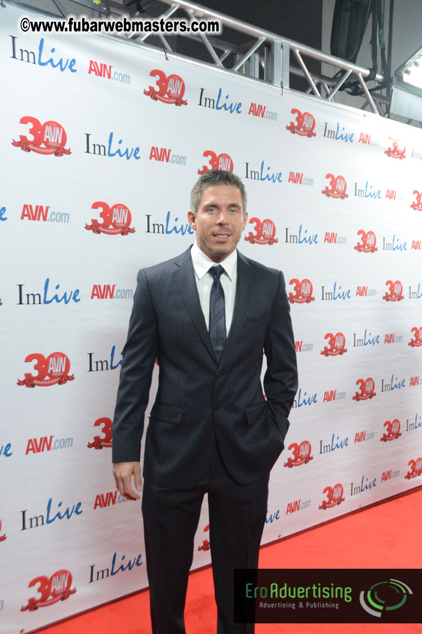 Red Carpet Arrivals for the AVN Awards