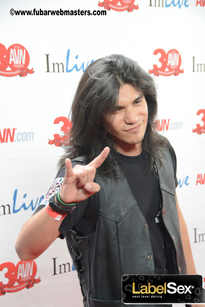 Red Carpet Arrivals for the AVN Awards