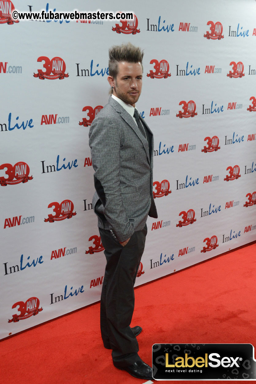 Red Carpet Arrivals for the AVN Awards