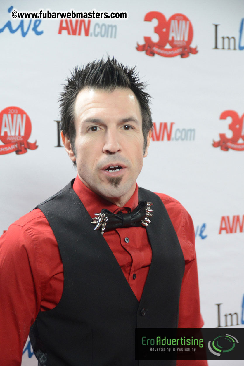 Red Carpet Arrivals for the AVN Awards