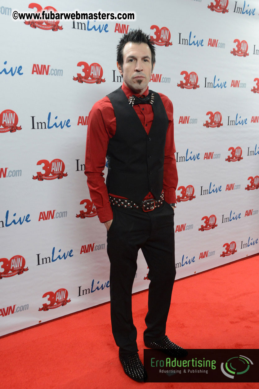 Red Carpet Arrivals for the AVN Awards