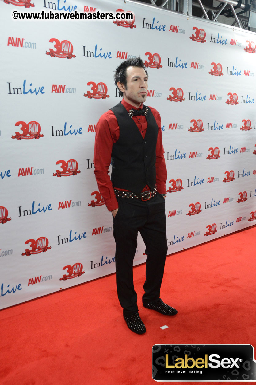 Red Carpet Arrivals for the AVN Awards