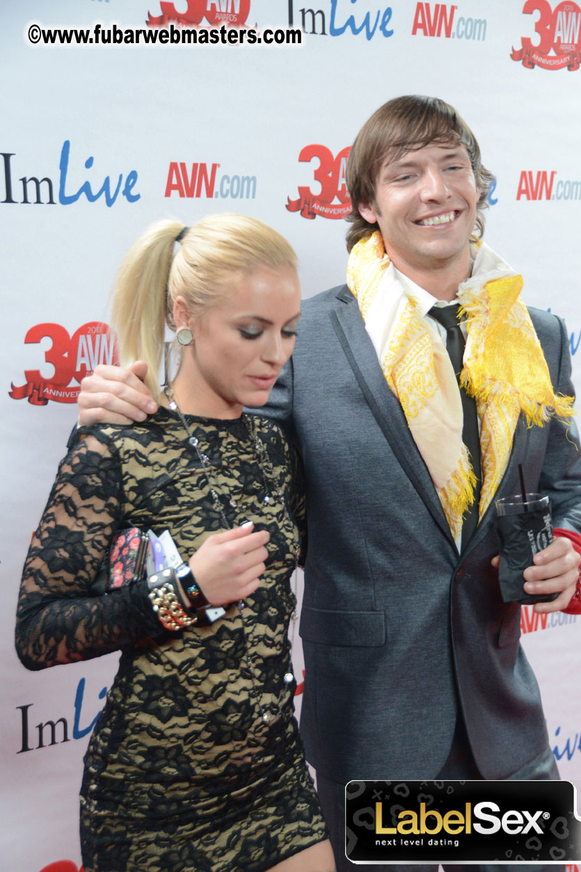 Red Carpet Arrivals for the AVN Awards