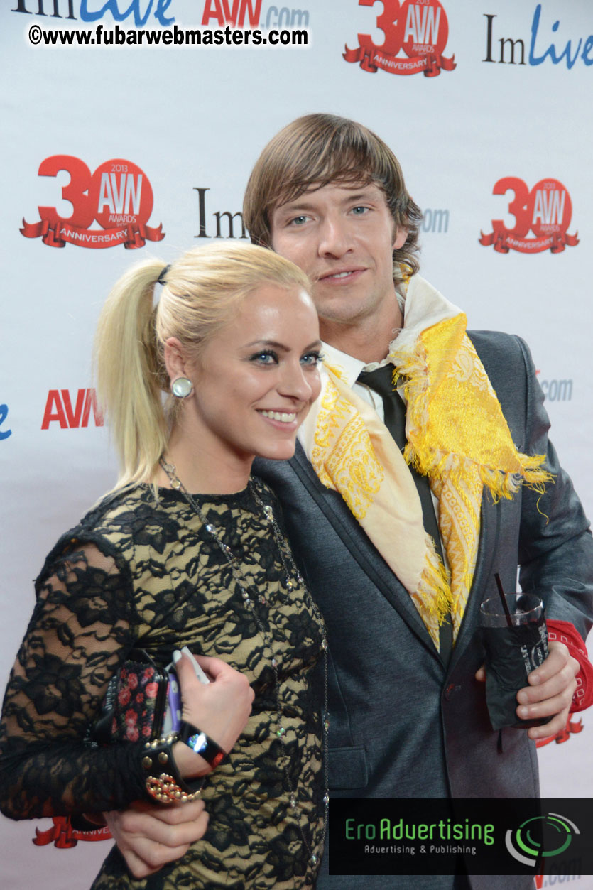 Red Carpet Arrivals for the AVN Awards