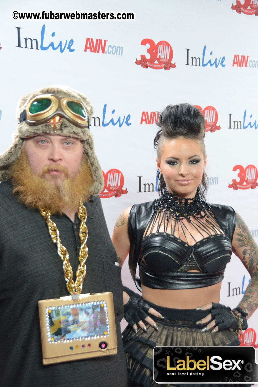 Red Carpet Arrivals for the AVN Awards