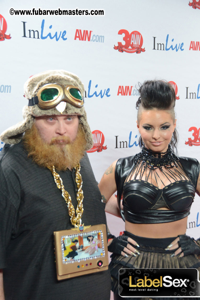 Red Carpet Arrivals for the AVN Awards