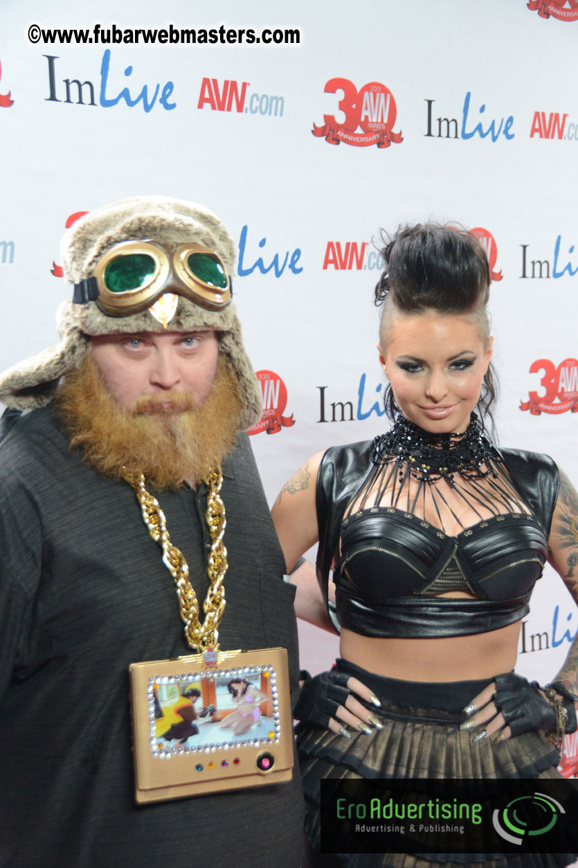 Red Carpet Arrivals for the AVN Awards