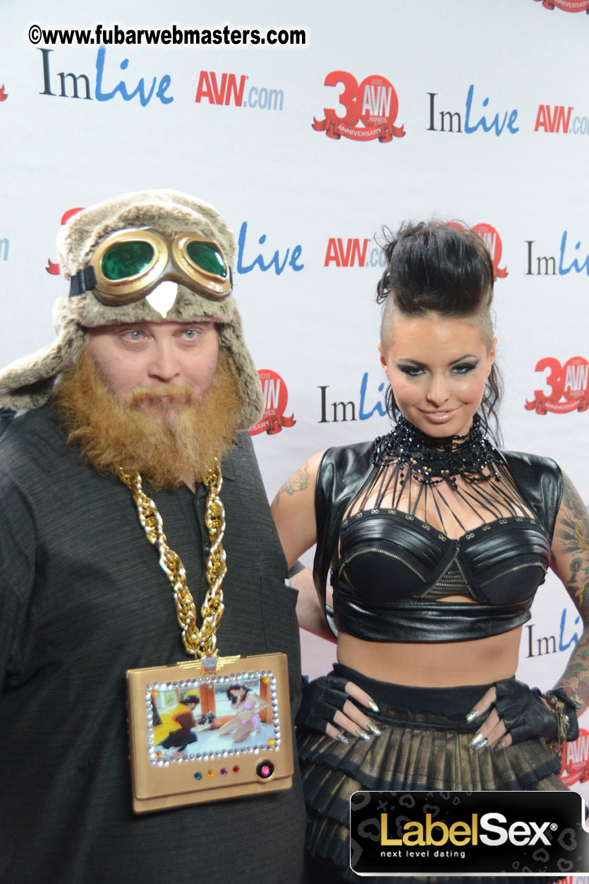 Red Carpet Arrivals for the AVN Awards