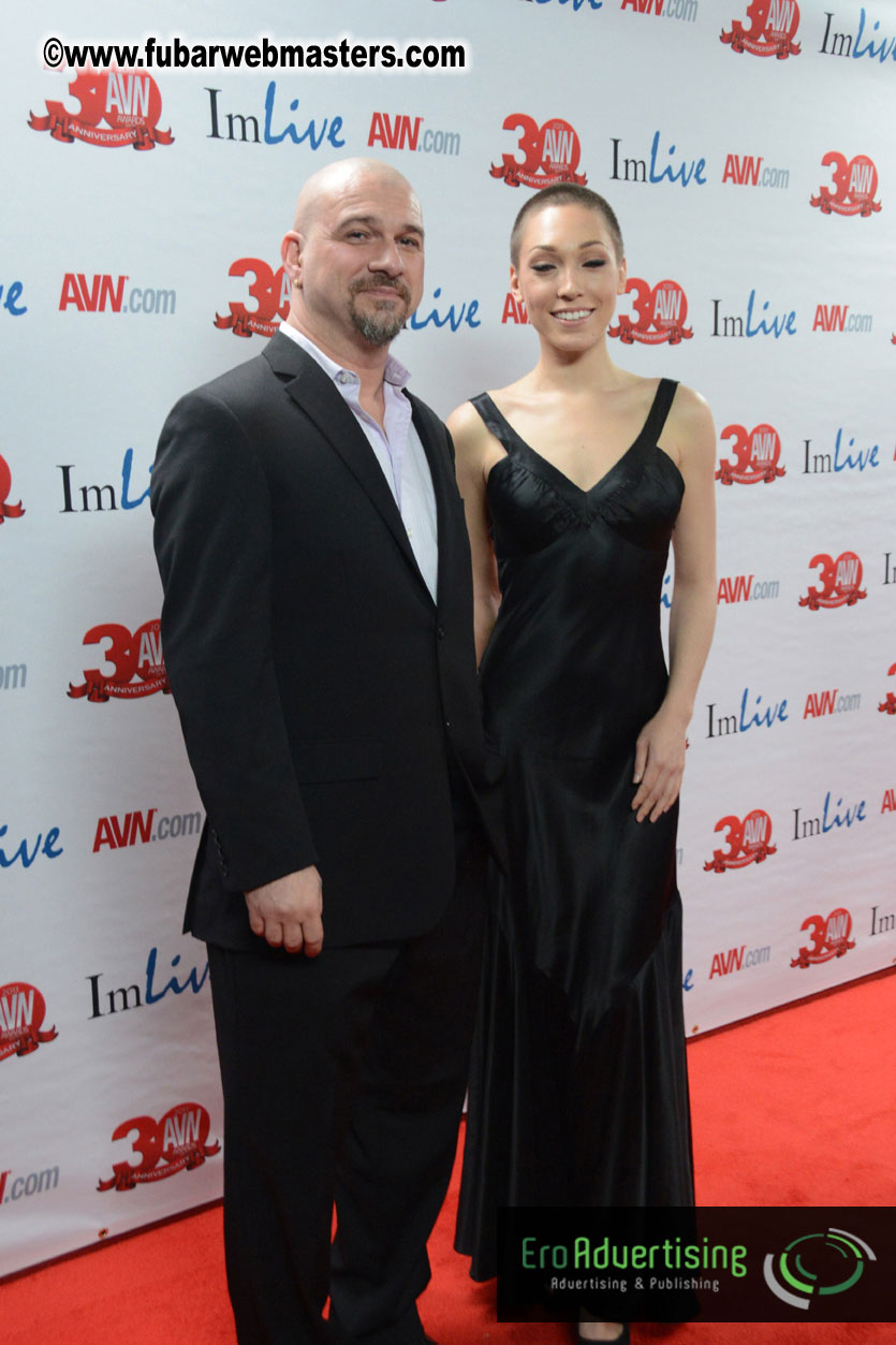 Red Carpet Arrivals for the AVN Awards