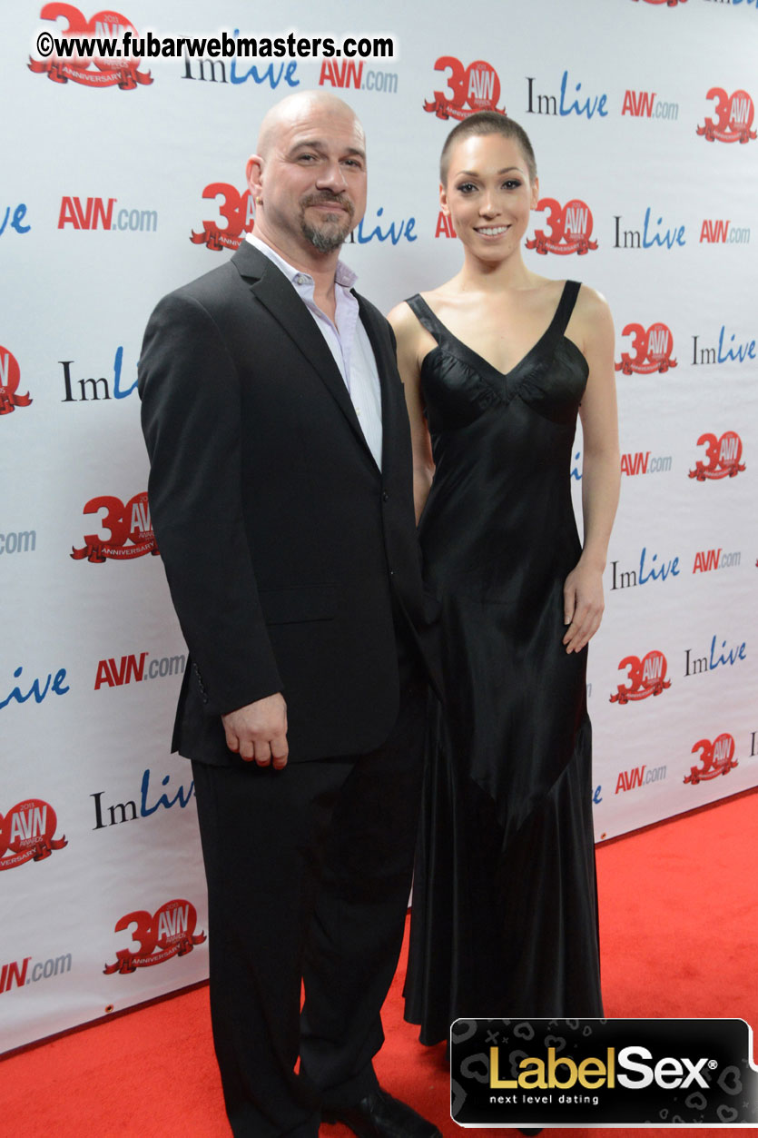 Red Carpet Arrivals for the AVN Awards