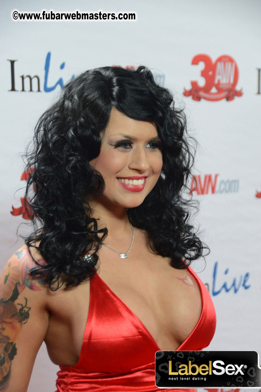 Red Carpet Arrivals for the AVN Awards