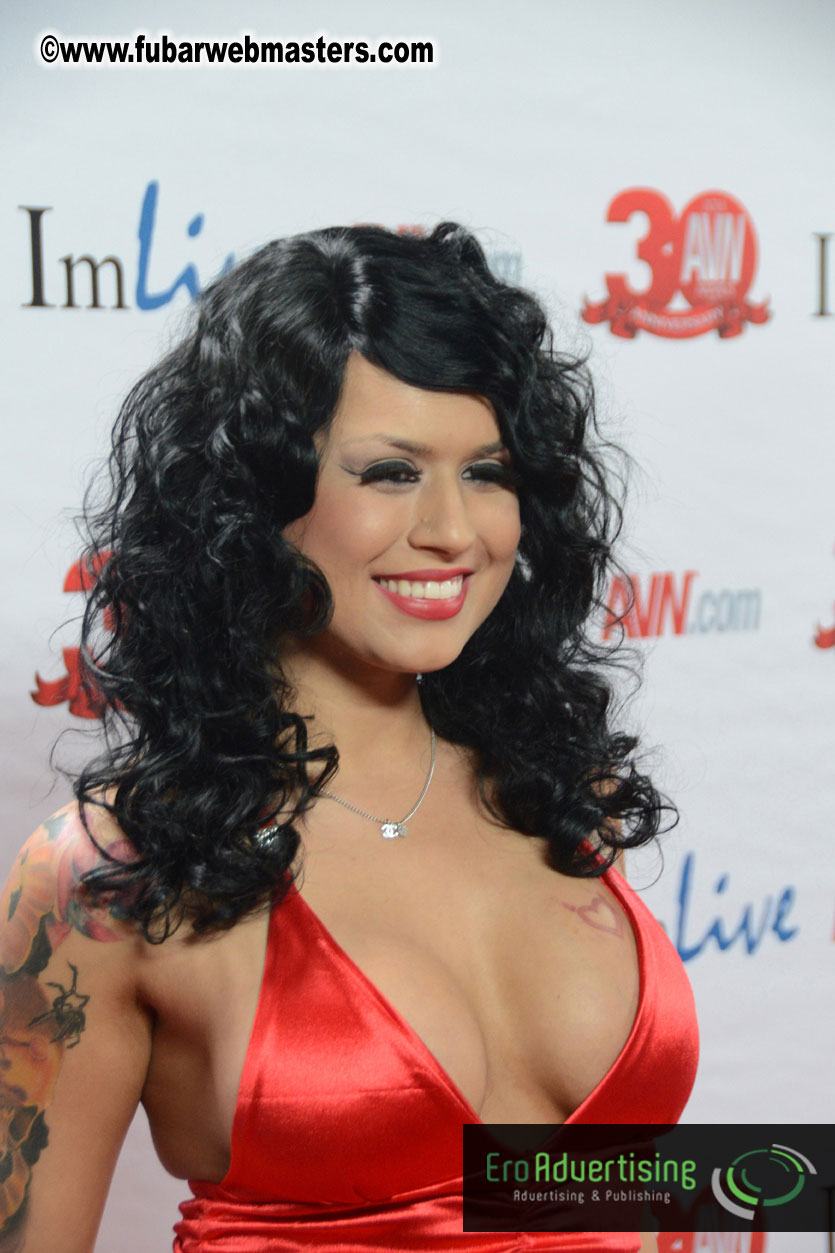 Red Carpet Arrivals for the AVN Awards