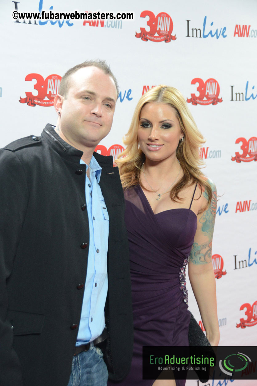 Red Carpet Arrivals for the AVN Awards