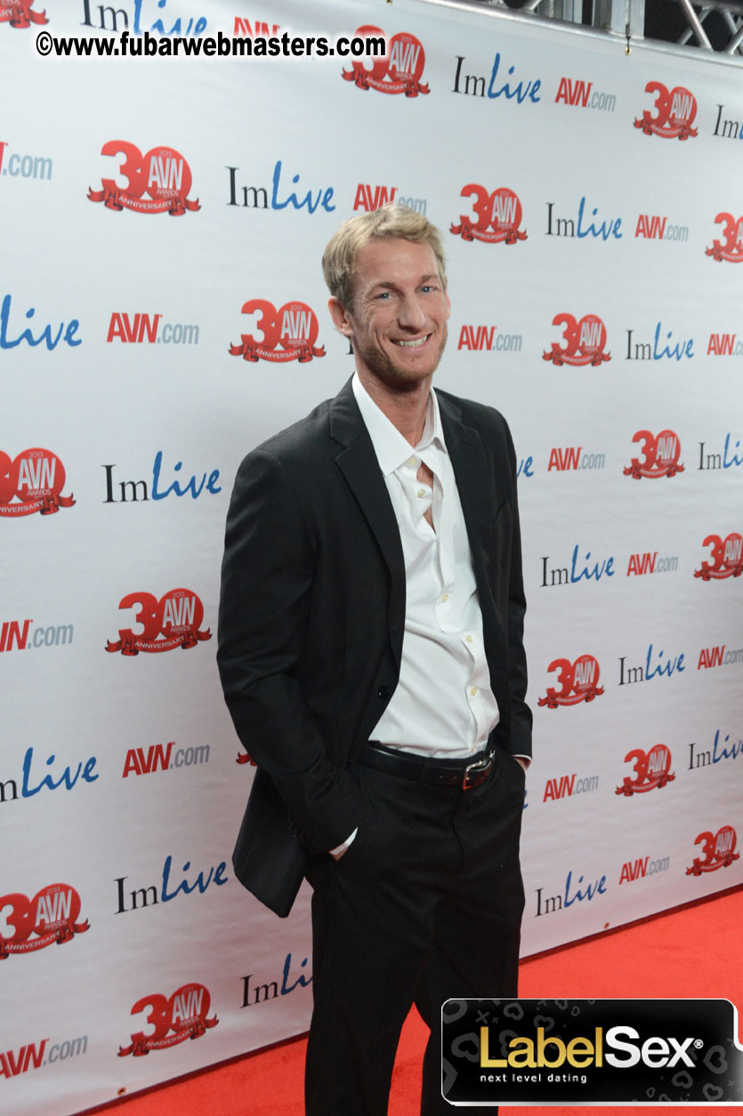 Red Carpet Arrivals for the AVN Awards