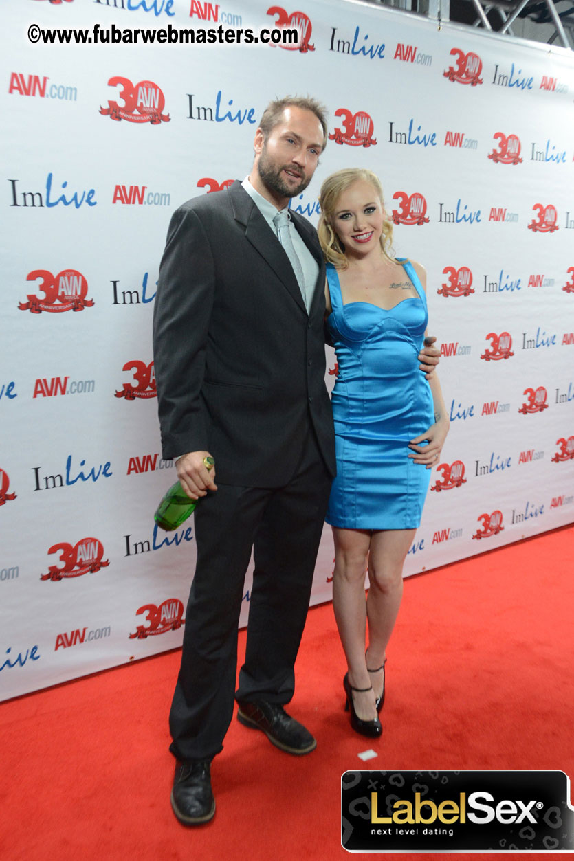 Red Carpet Arrivals for the AVN Awards