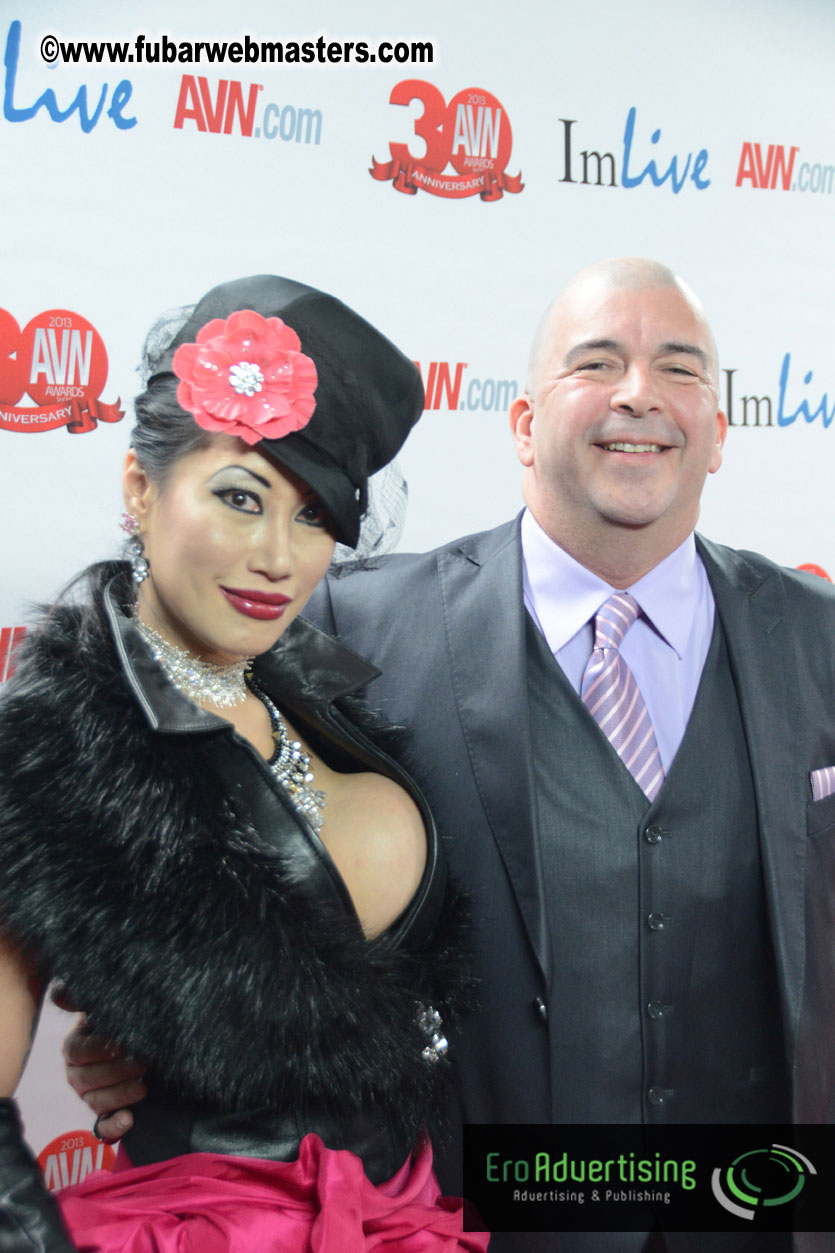 Red Carpet Arrivals for the AVN Awards