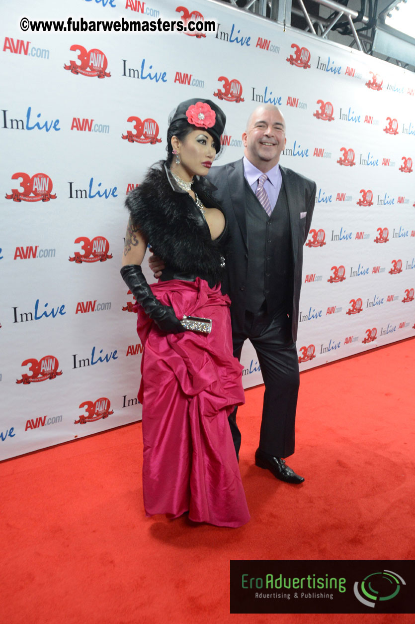 Red Carpet Arrivals for the AVN Awards