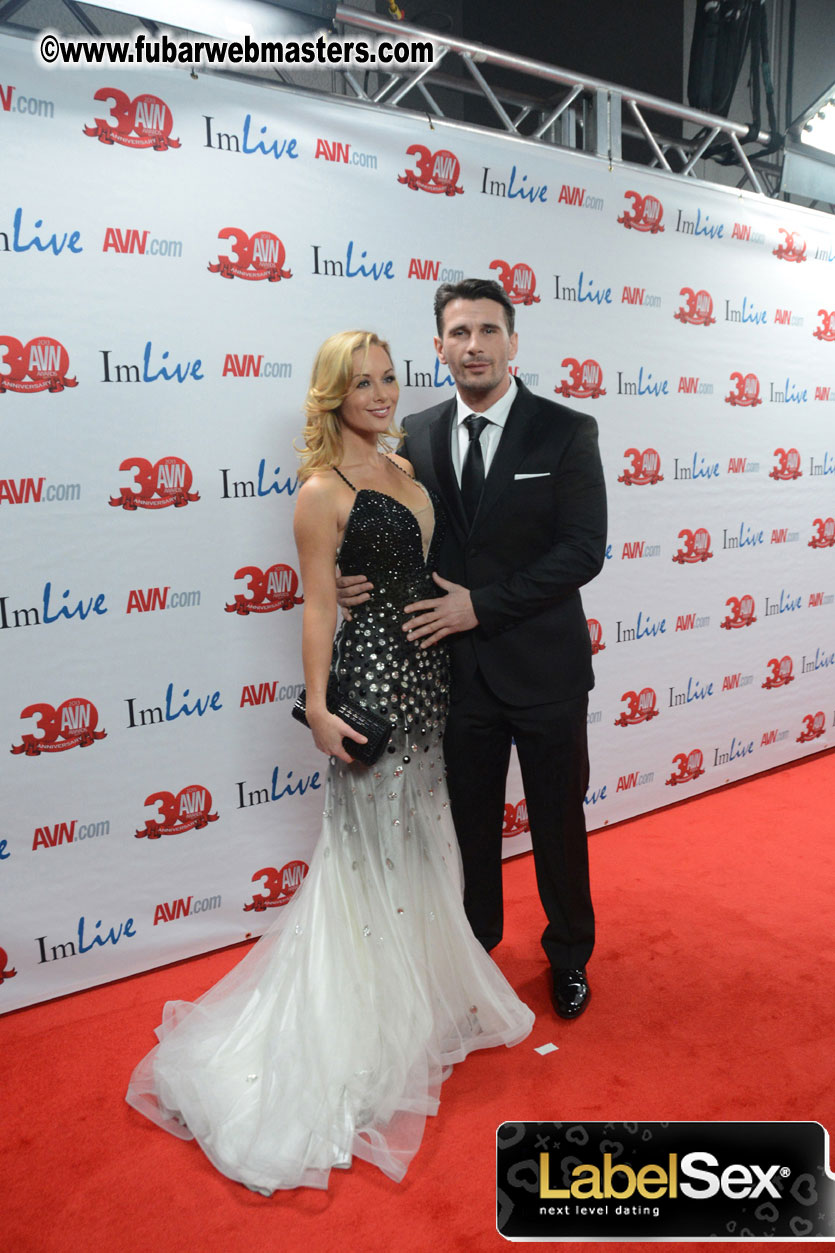 Red Carpet Arrivals for the AVN Awards