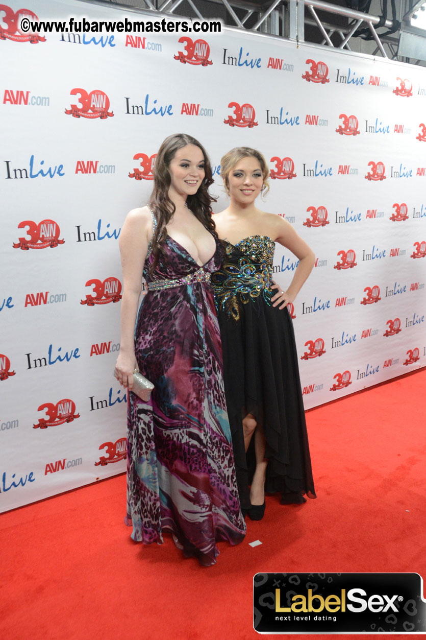 Red Carpet Arrivals for the AVN Awards