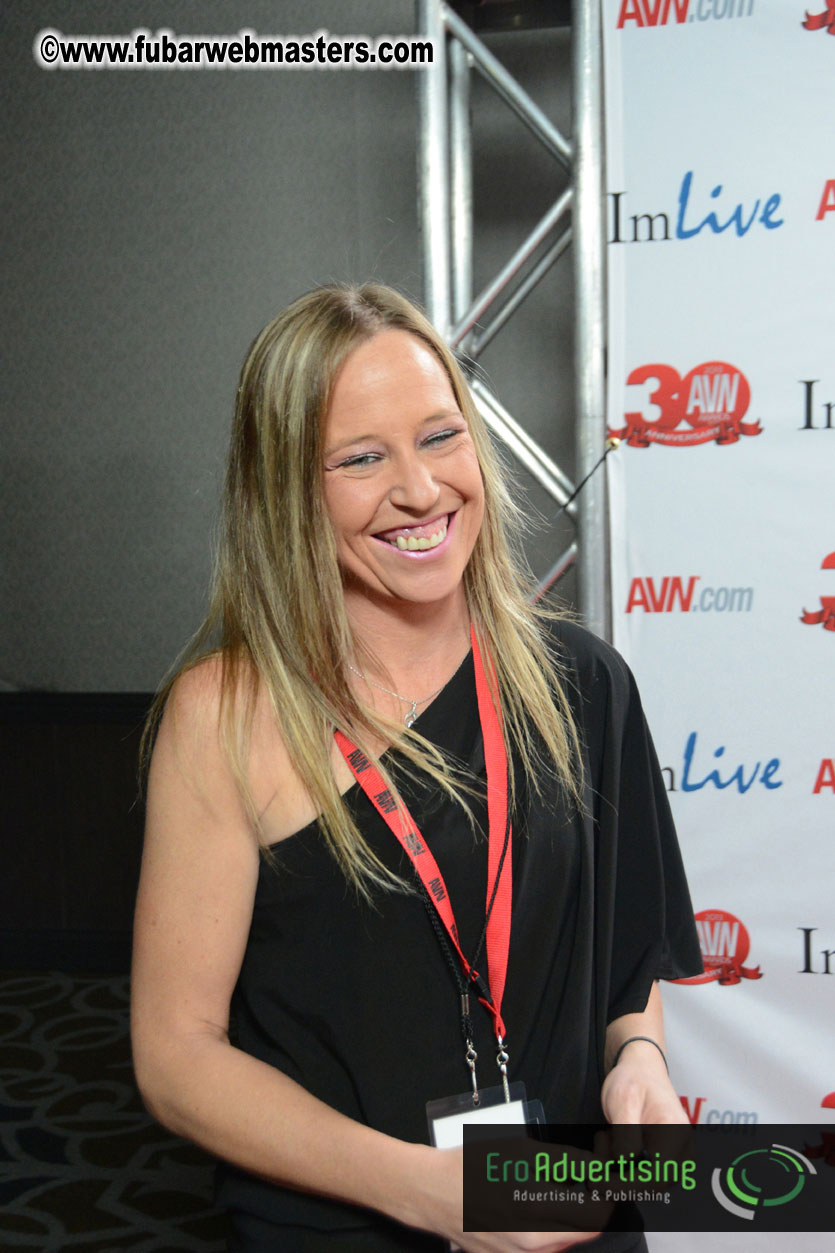 Red Carpet Arrivals for the AVN Awards