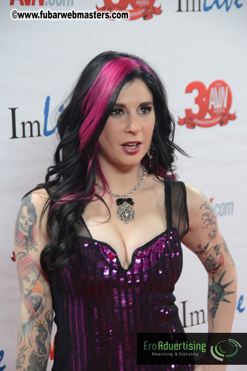 Red Carpet Arrivals for the AVN Awards