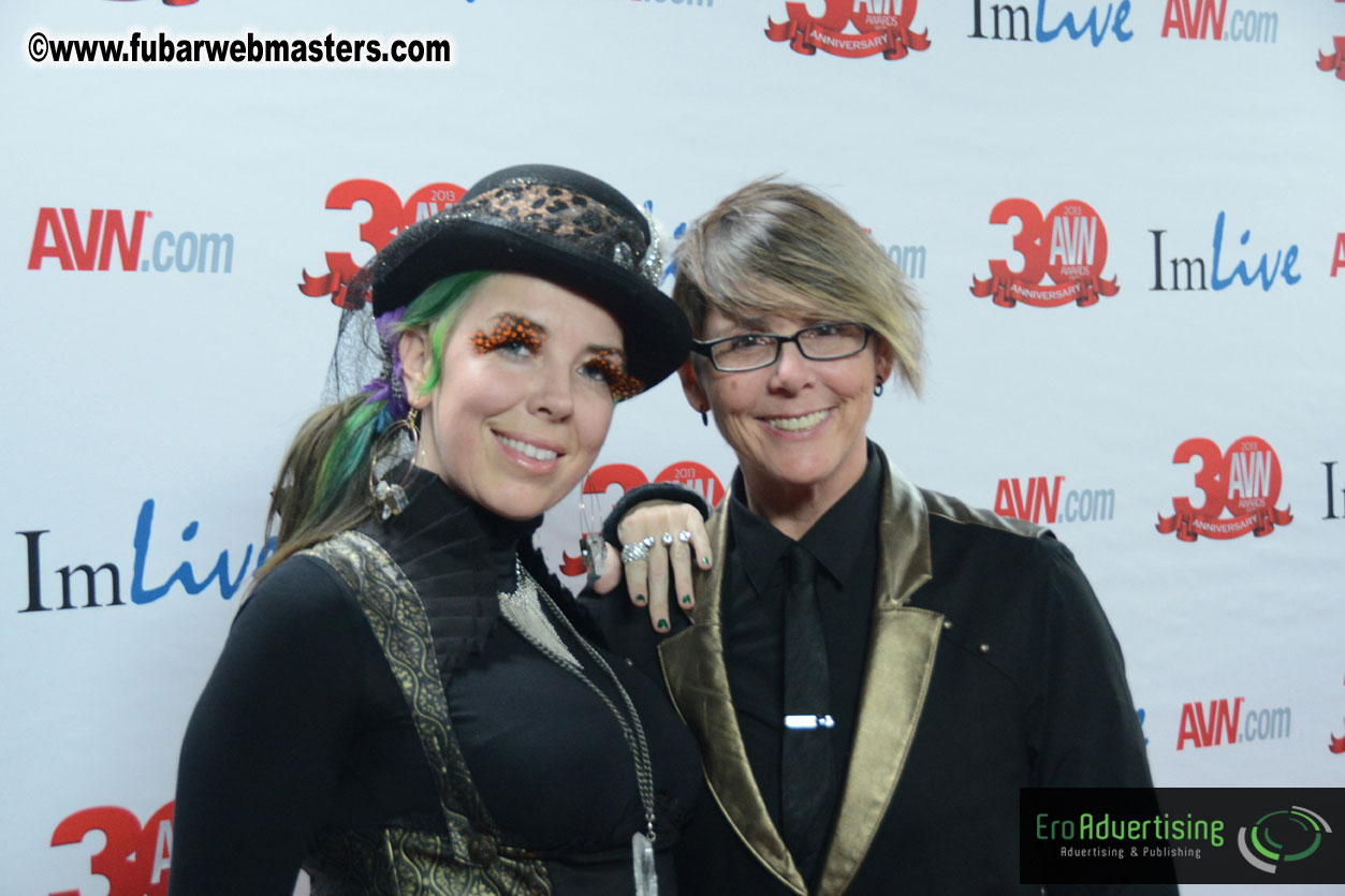 Red Carpet Arrivals for the AVN Awards